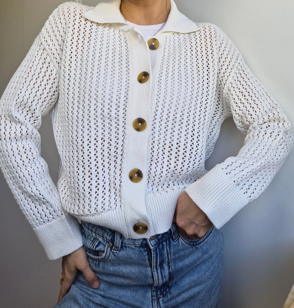 Baumwoll Cardigan