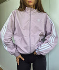 Adidas Trackjacket | Dusty Lilac | 3-Stripes | M