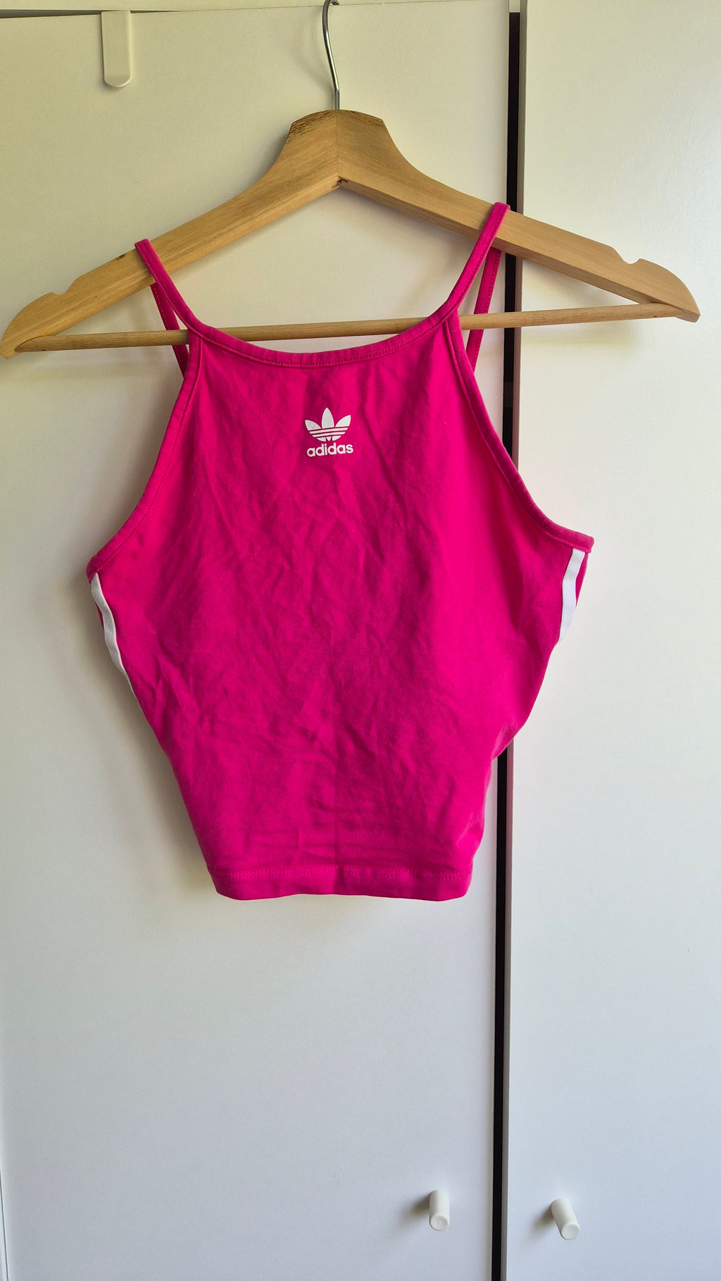 Adidas Baumwoll Y2K Crop Top XS