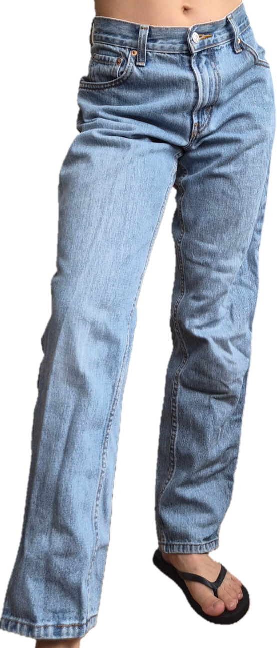 Vintage Levi’s 550 | Relaxed Tapered  | M | Medium Blue