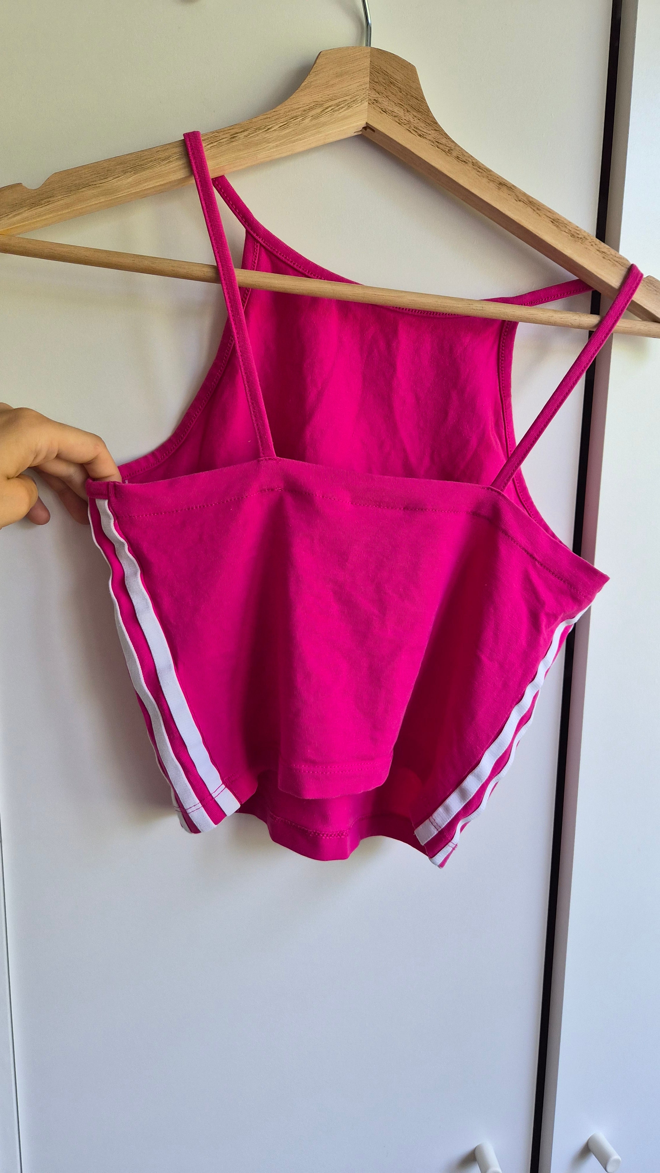 Adidas Baumwoll Y2K Crop Top XS