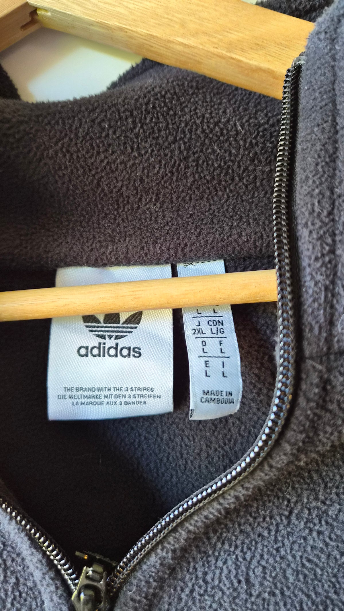 Adidas Halfzip Fleece (L)