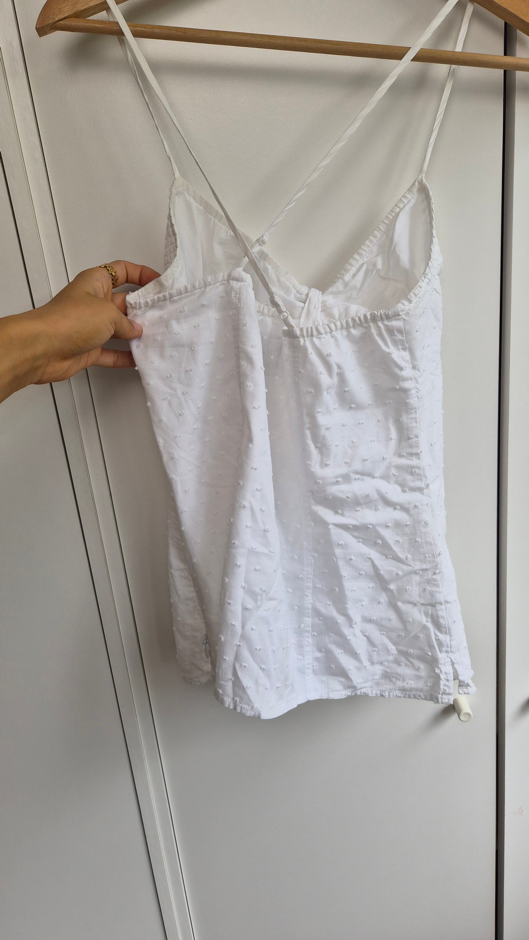 Babydoll Sommertop Baumwolle