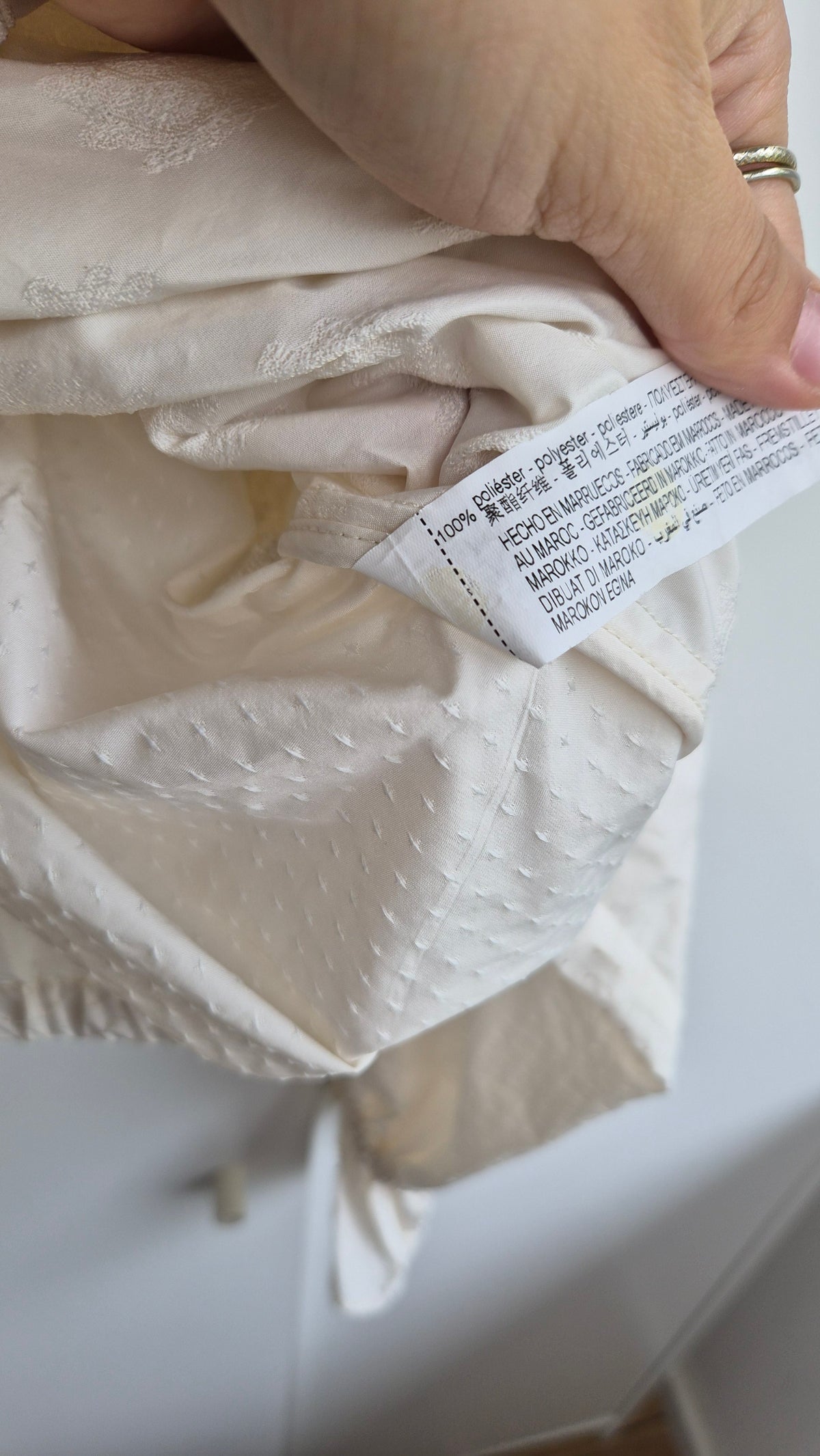 Ruffle Windbreaker | Romantic Fall | creme weiß (XS)
