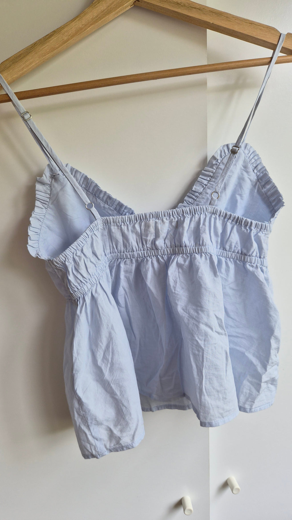 Babydoll Sommertop | blau | Coastal | S