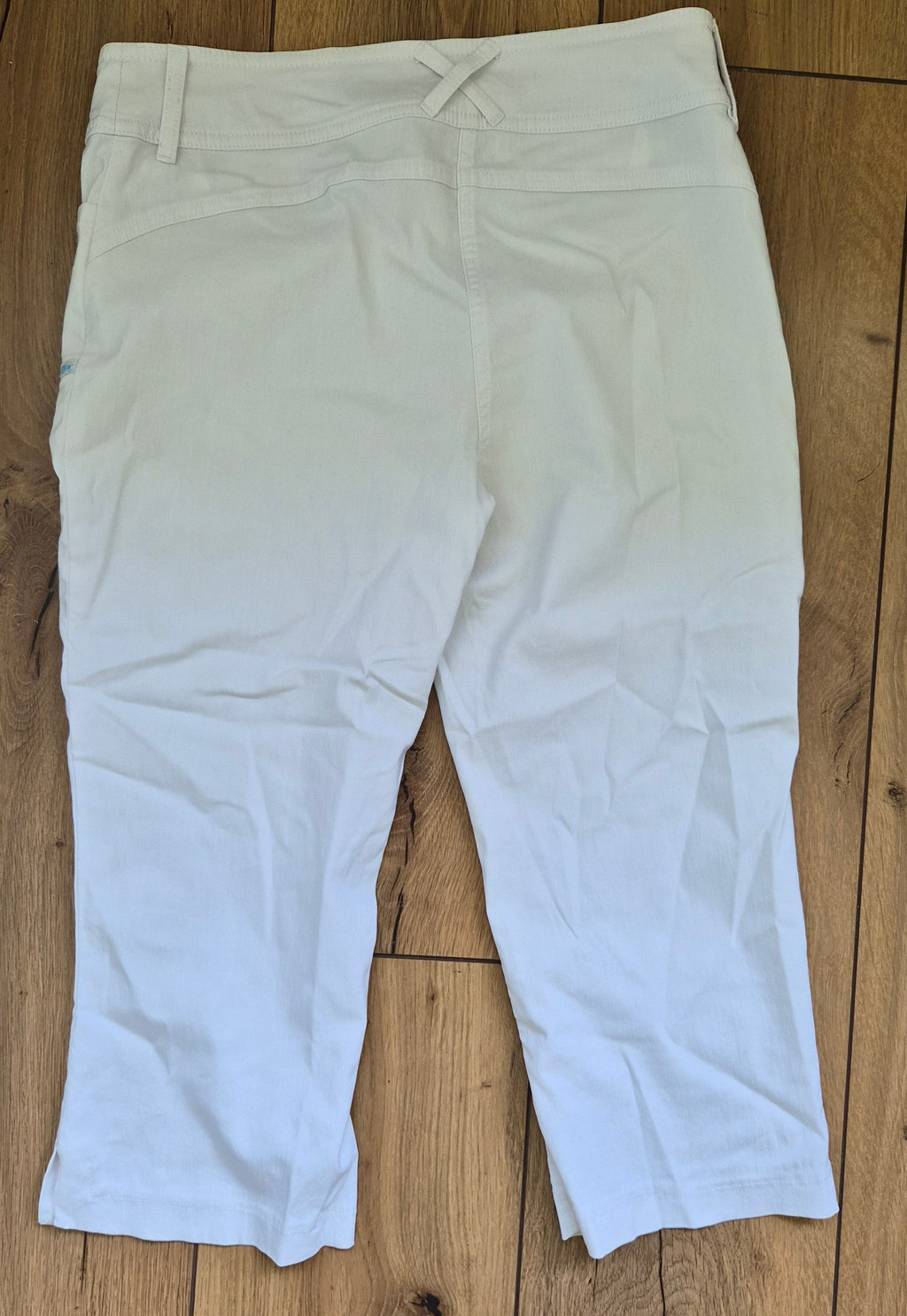 Capri Hose | Weiß | Viskose | S