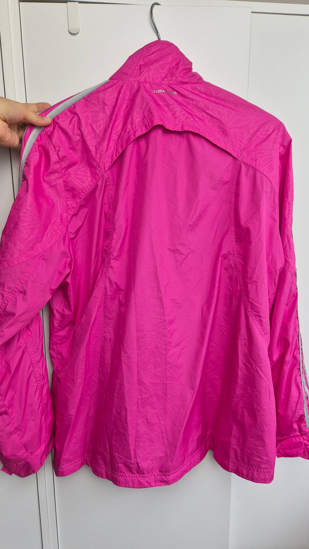 Vintage Adidas Windbreaker | Bubble Pink | 2011 (L)