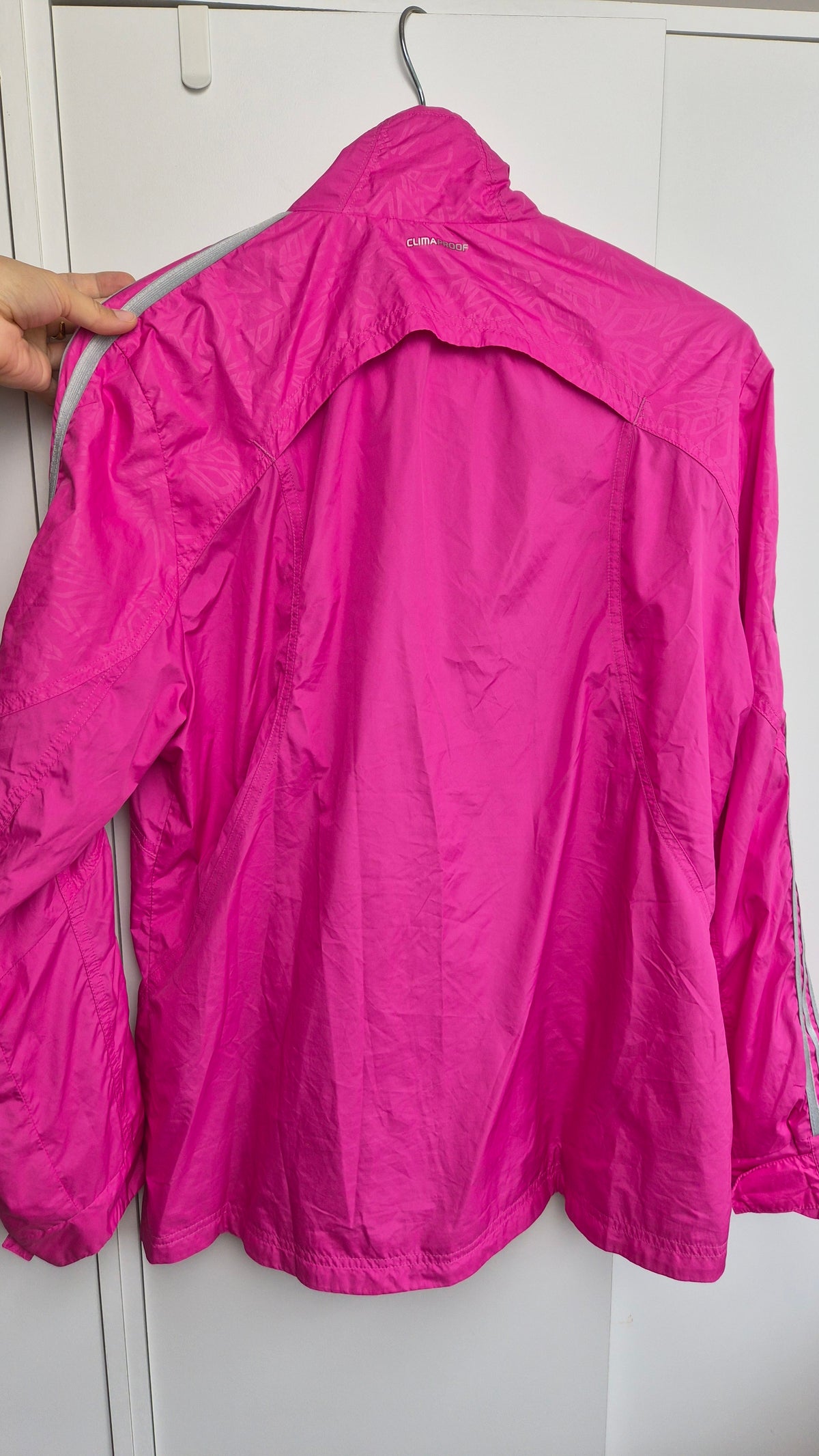 Vintage Adidas Windbreaker | Bubble Pink | 2011 (L)
