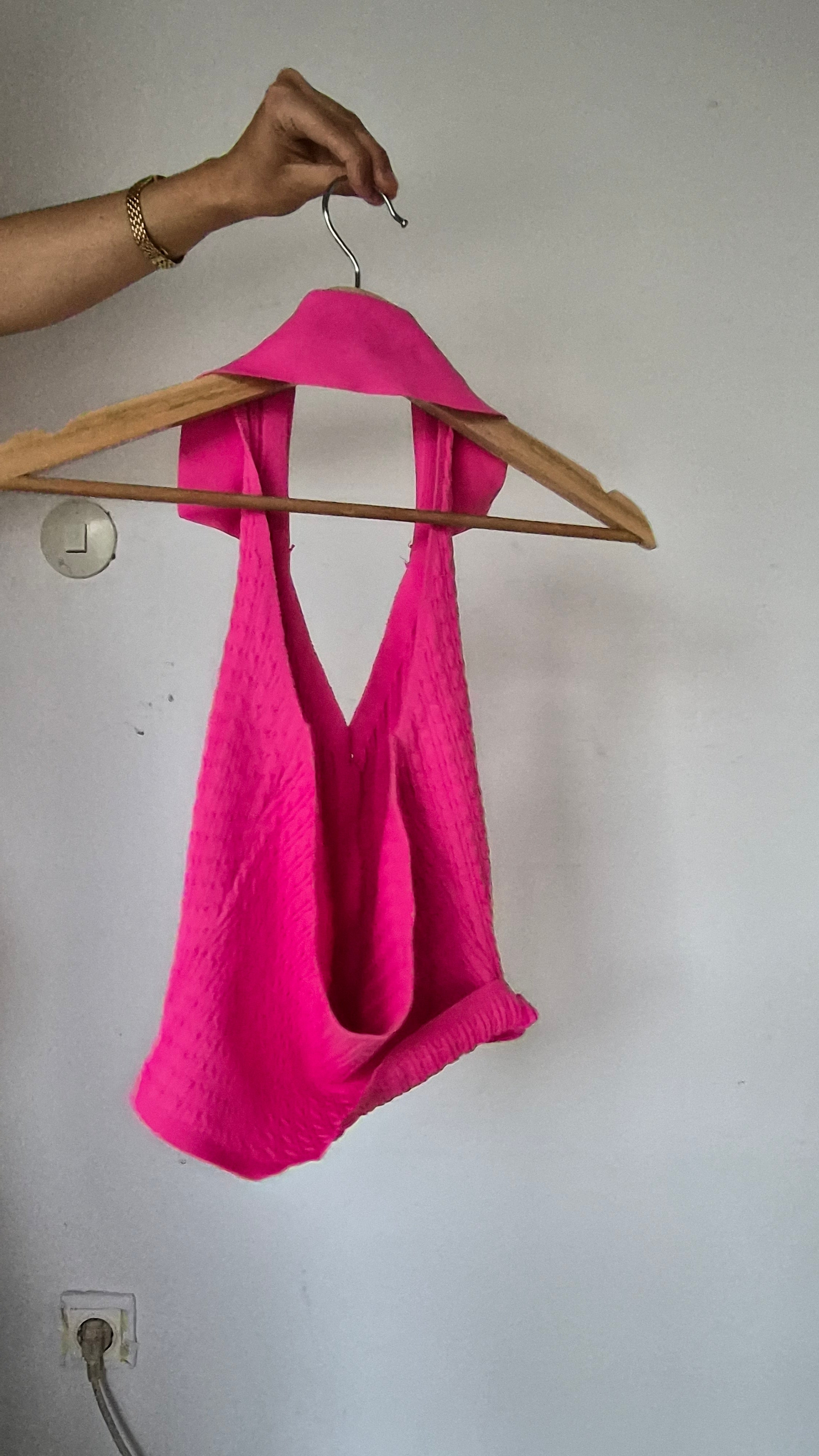 Neckholder Top | Pink | Blogger | S