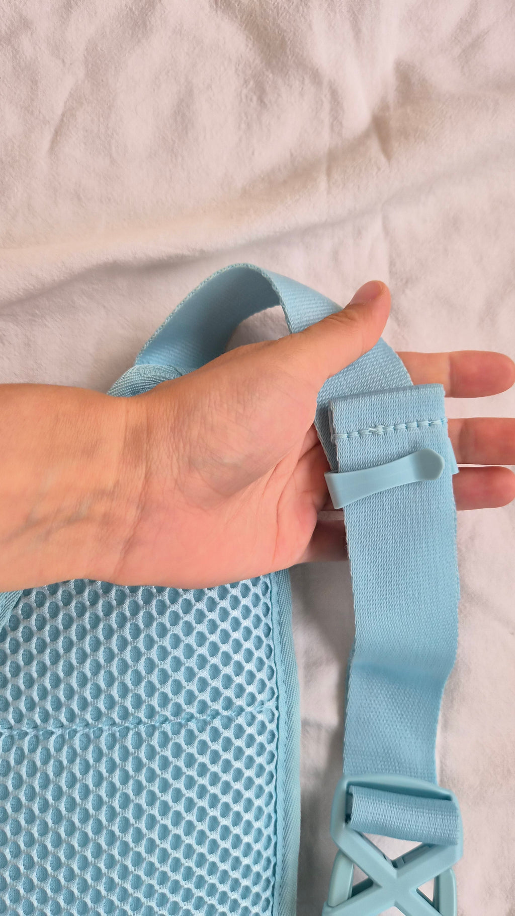 Adidas Belt Bag | Bauchtasche | baby blau | Y2K