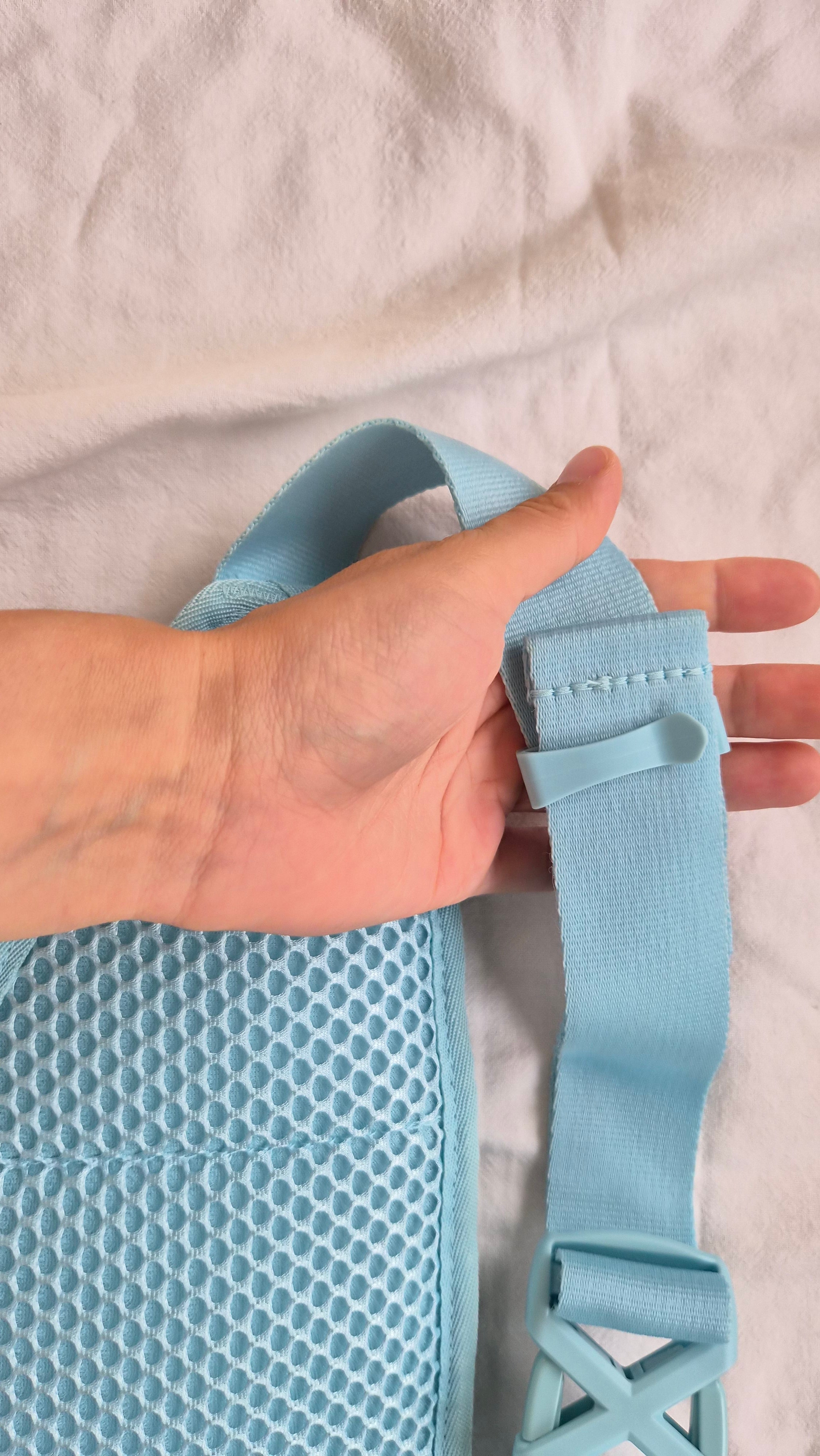 Adidas Belt Bag | Bauchtasche | baby blau | Y2K