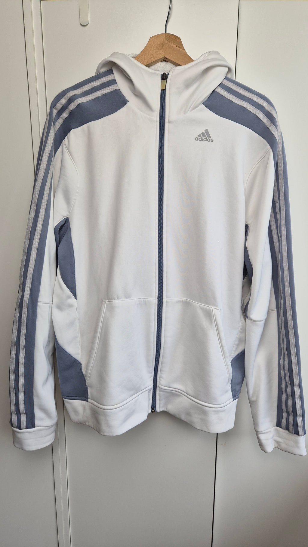 Adidas Vintage Trackjacket | 2007 | icey blue (L)