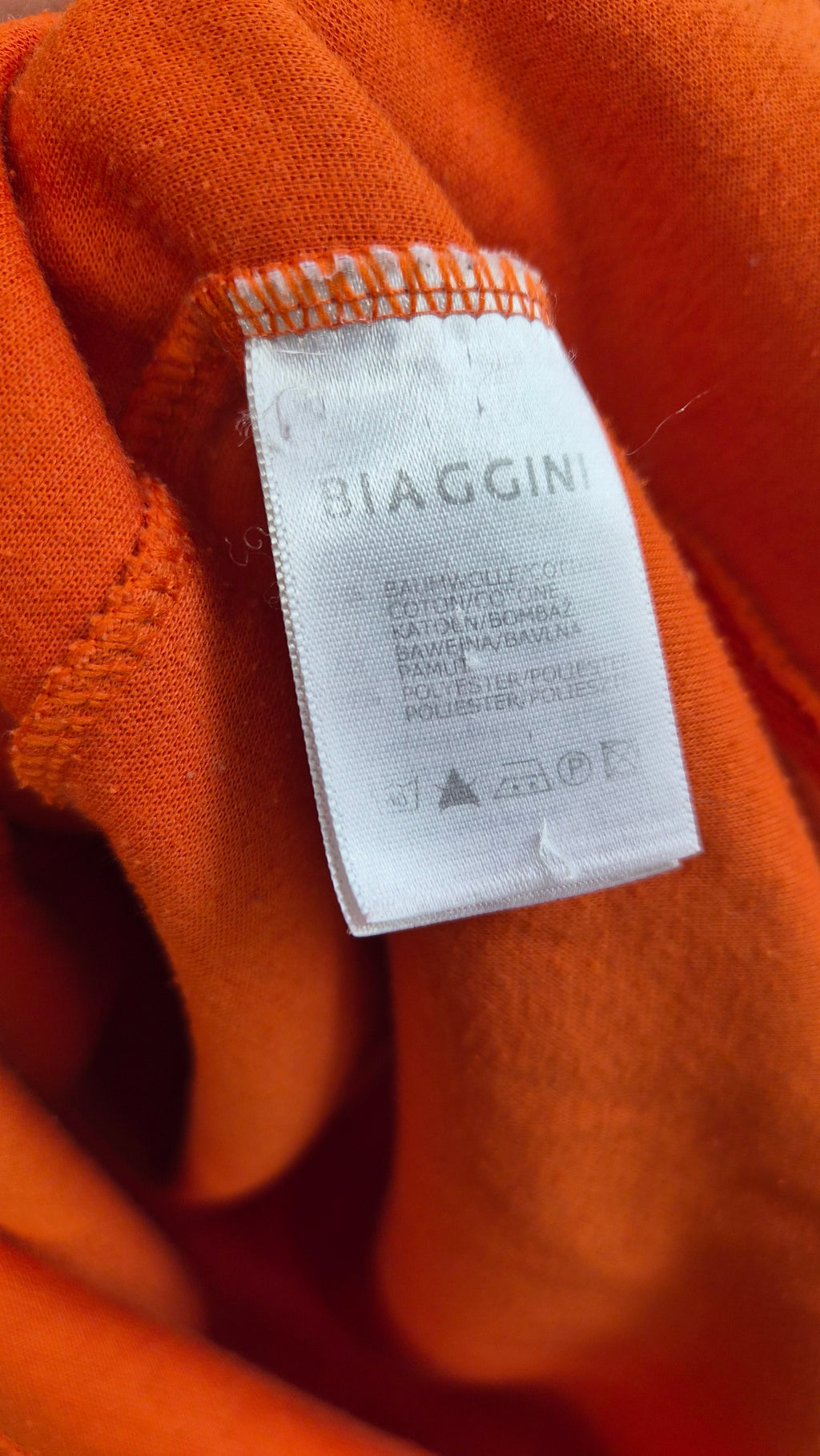 Vintage Halfzip  |Baumwollmischung | Pumpkin orange (L)