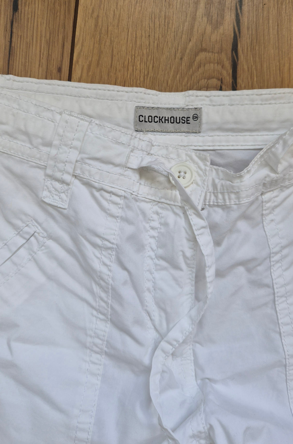 Capri Hose weiß