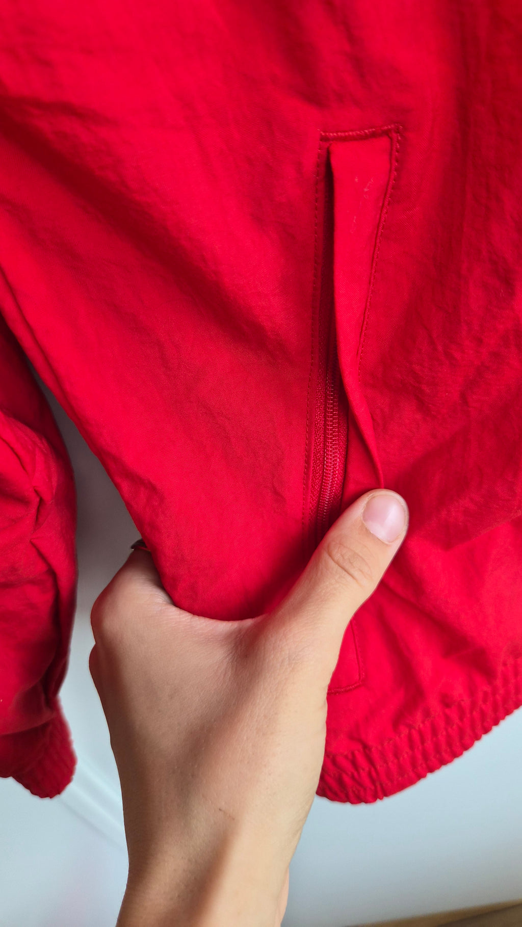 Adidas Trackjacket | Red | 3-Stripes (XS)