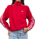 Adidas Trackjacket | Red | 3-Stripes (XS)