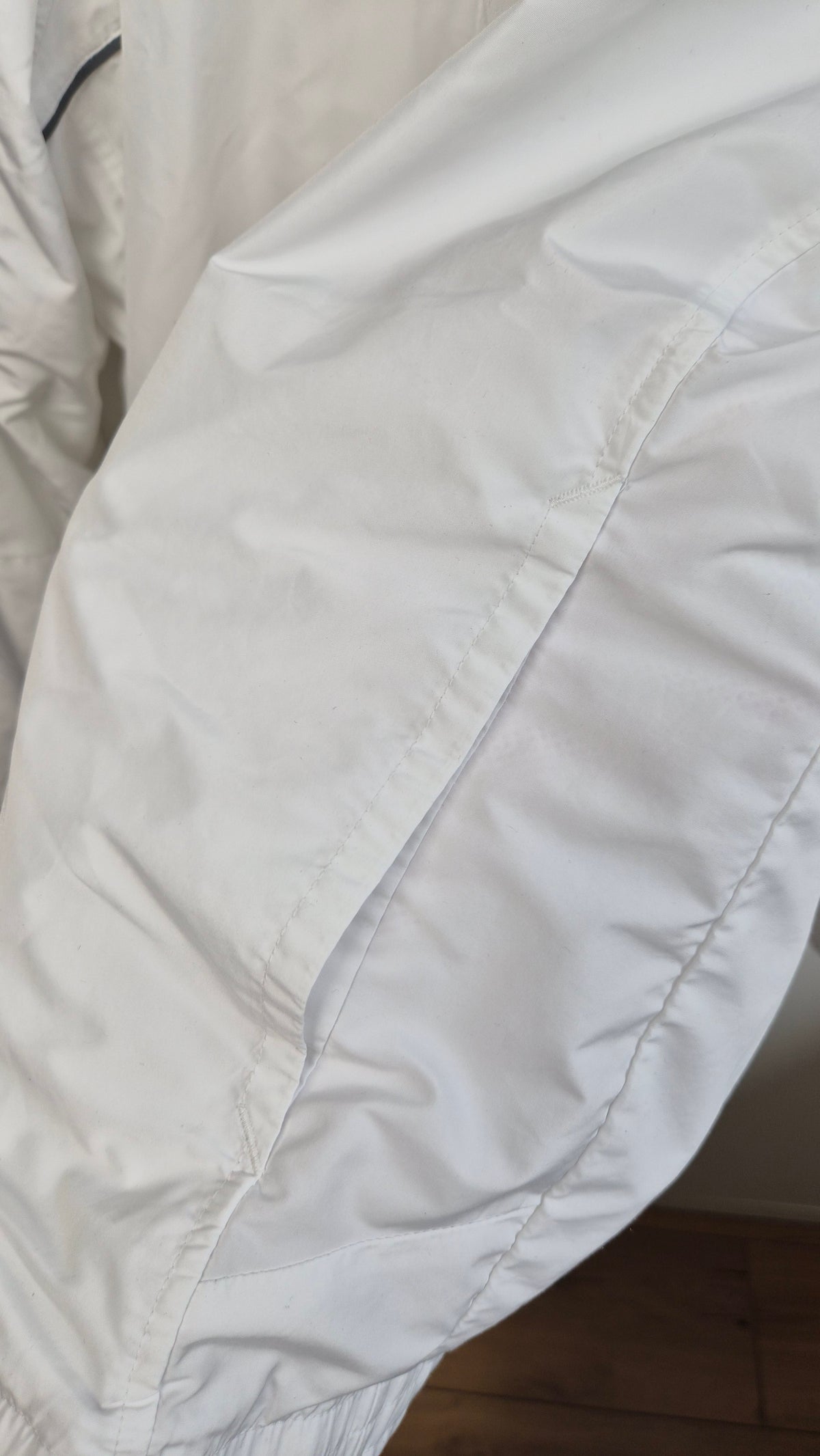 Vintage Adidas Track Jacket | White | 3-Stripes | L