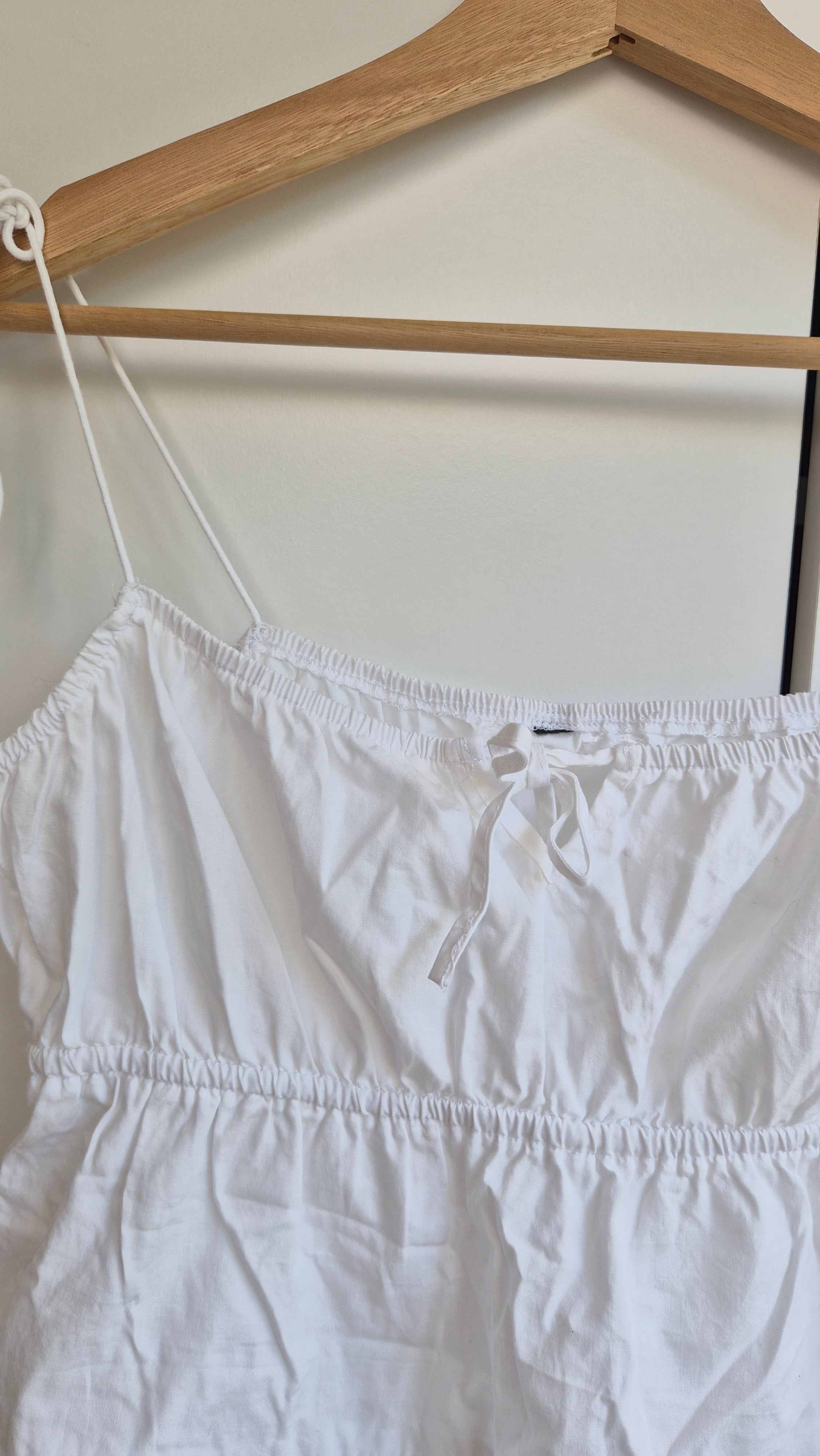 Camisole Sommertop | weiß | Coastal | S