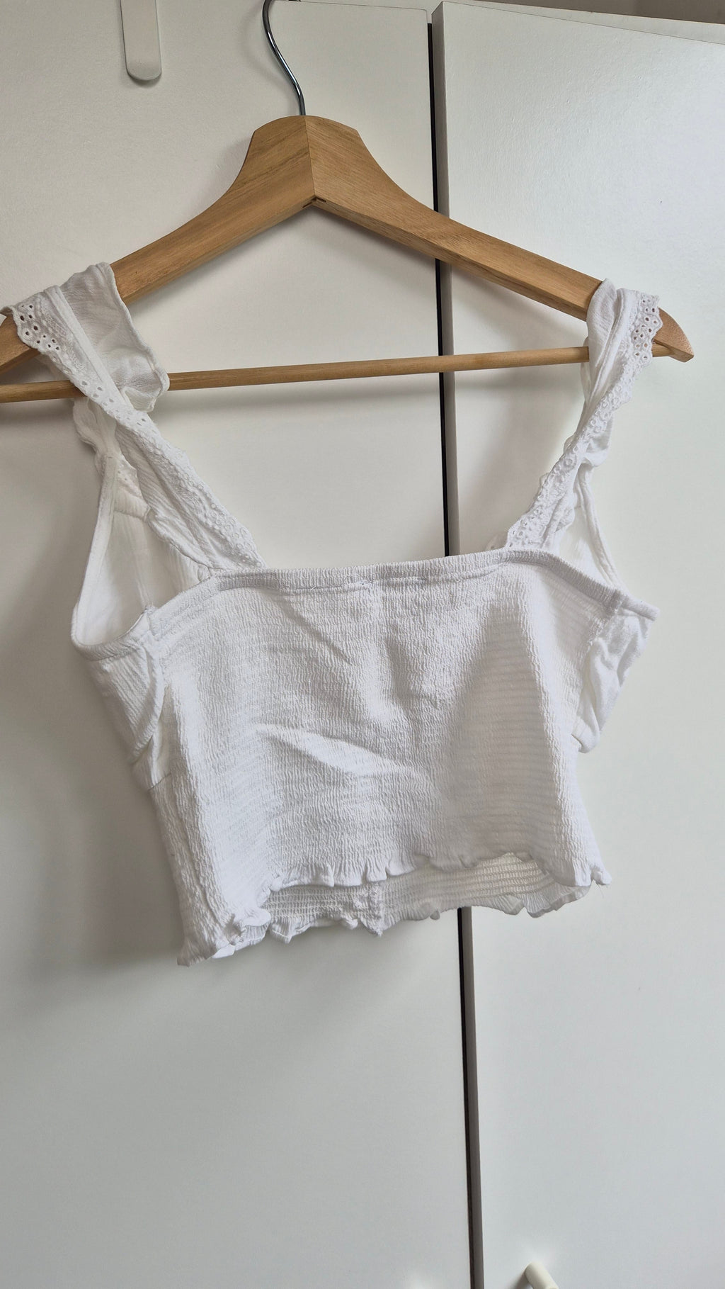 Viskose Sommertop | weiß | Coastal | S