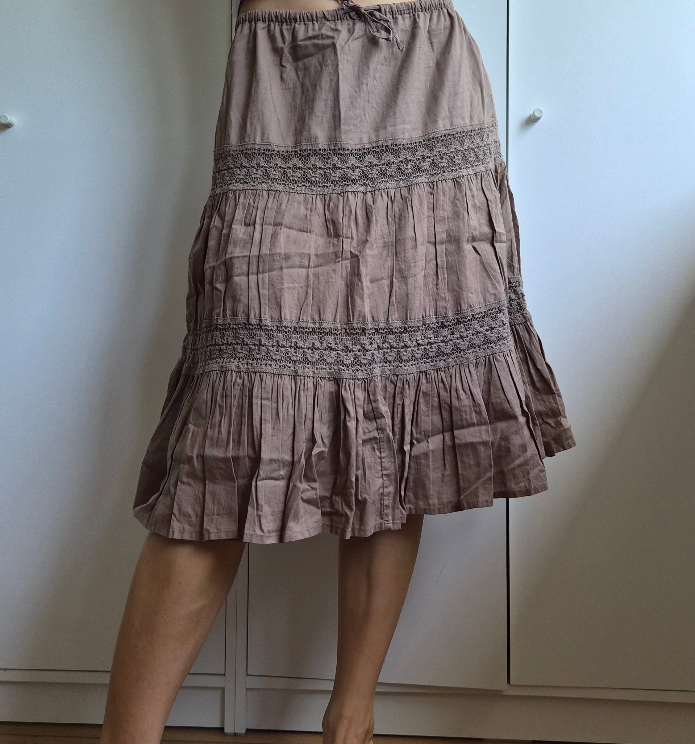 Midi Rock Baumwolle XS
