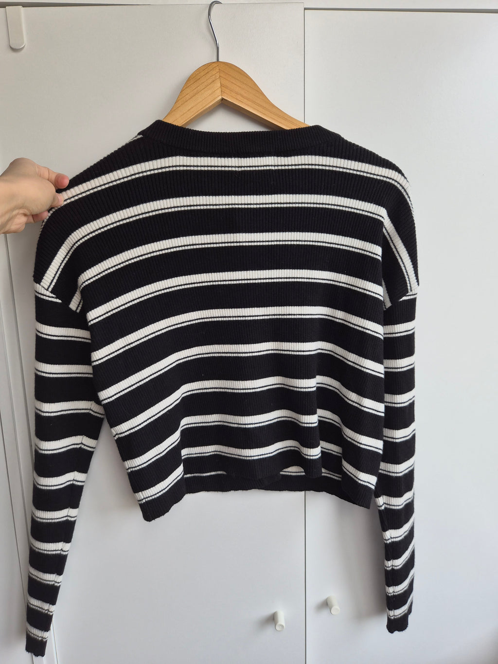 Blogger Streifen Cardigan