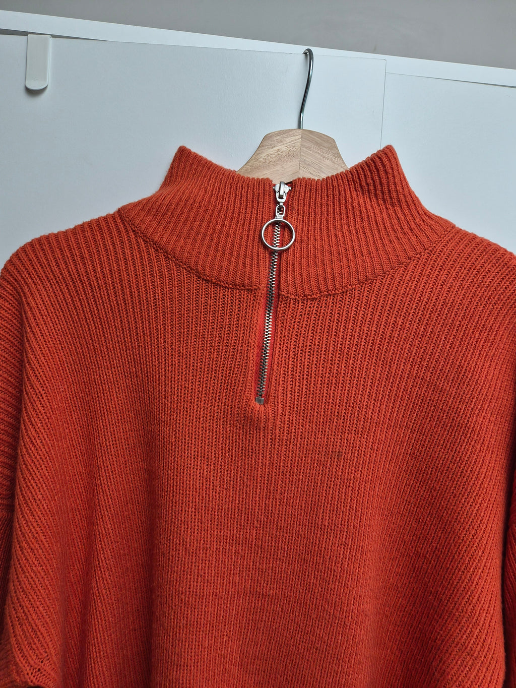 Y2K Halfzip Strickpullover