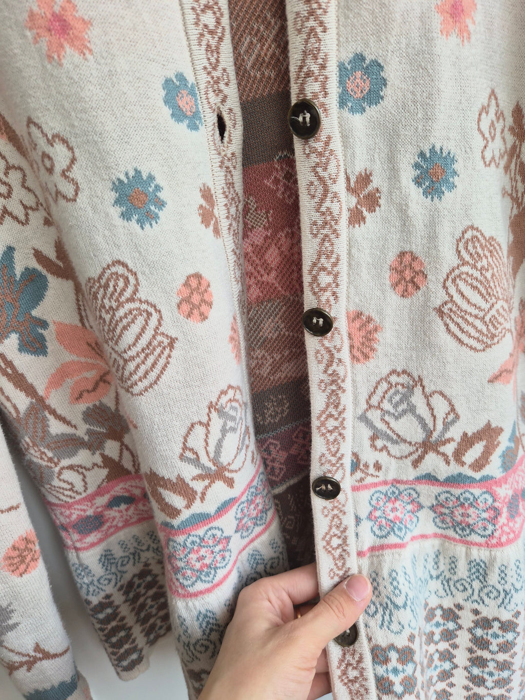 KOOI Blumen Cardigan | 100% cotton | M