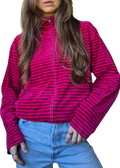 Vintage Zipperjacke | 80% Baumwolle (M)