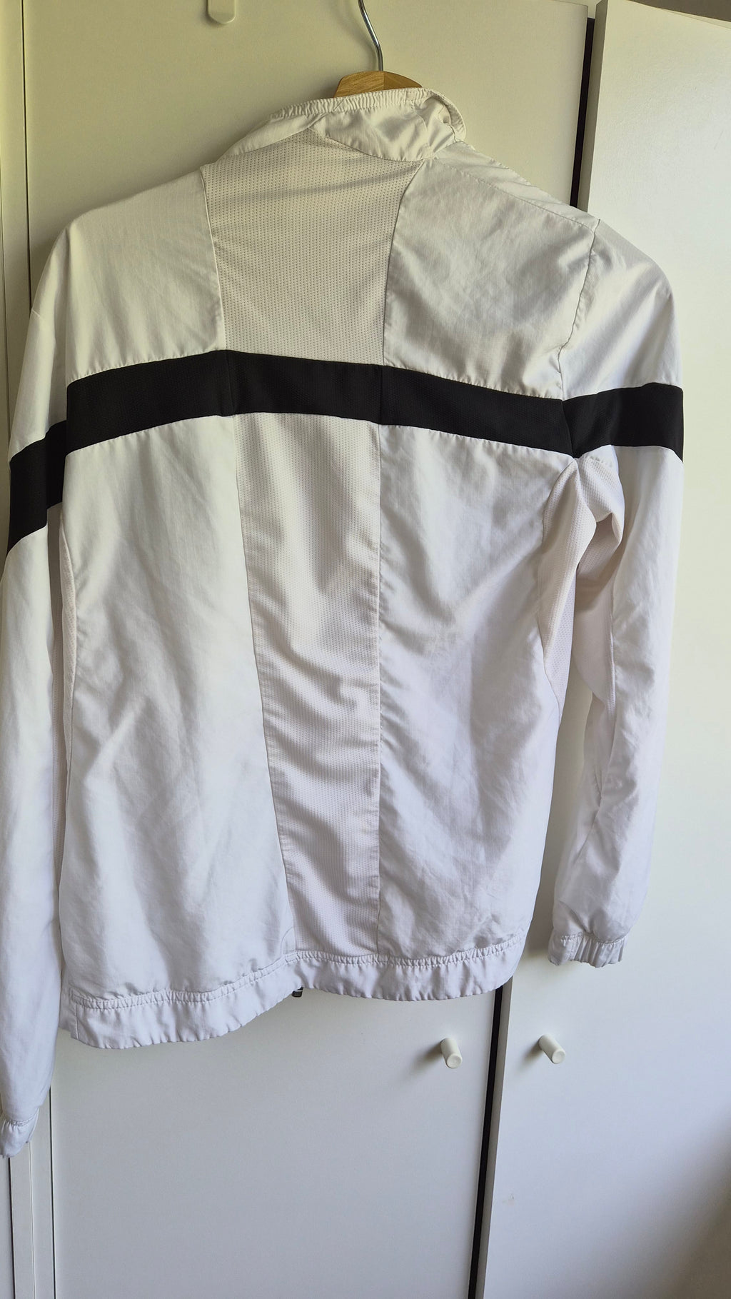 Adidas Vintage Trainingsjacke Weiß | Y2K 2006 | S