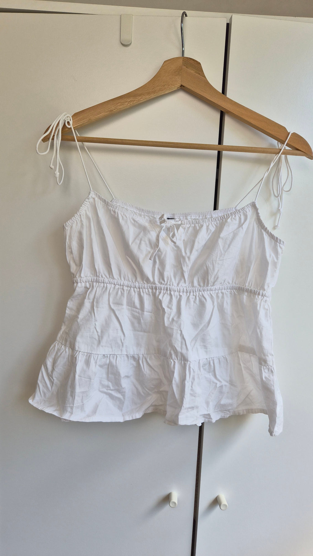 Camisole Sommertop | weiß | Coastal | S