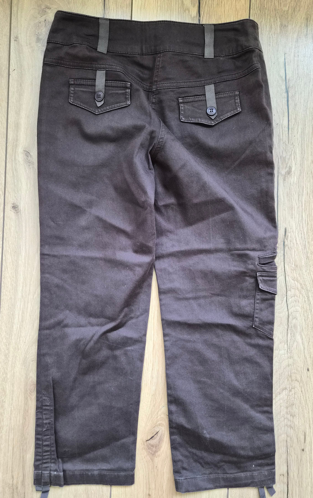 Capri Hose | Braun | Baumwolle | XS