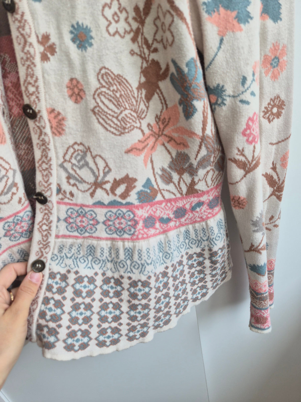 KOOI Blumen Cardigan | 100% cotton | M