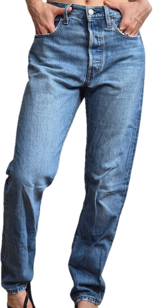 Vintage Levi’s 501 | W26 L30 | Mid Blue