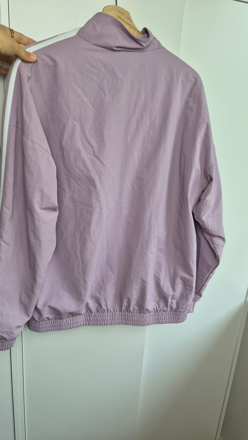 Adidas Trackjacket | Dusty Lilac | 3-Stripes | M