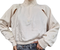 Adidas Halfzip Sweatshirt | Creamy Beige | S