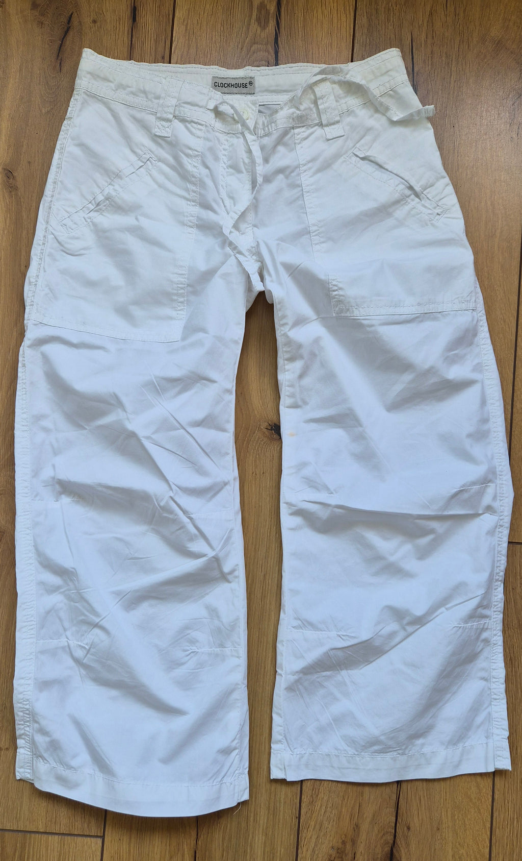 Capri Hose weiß