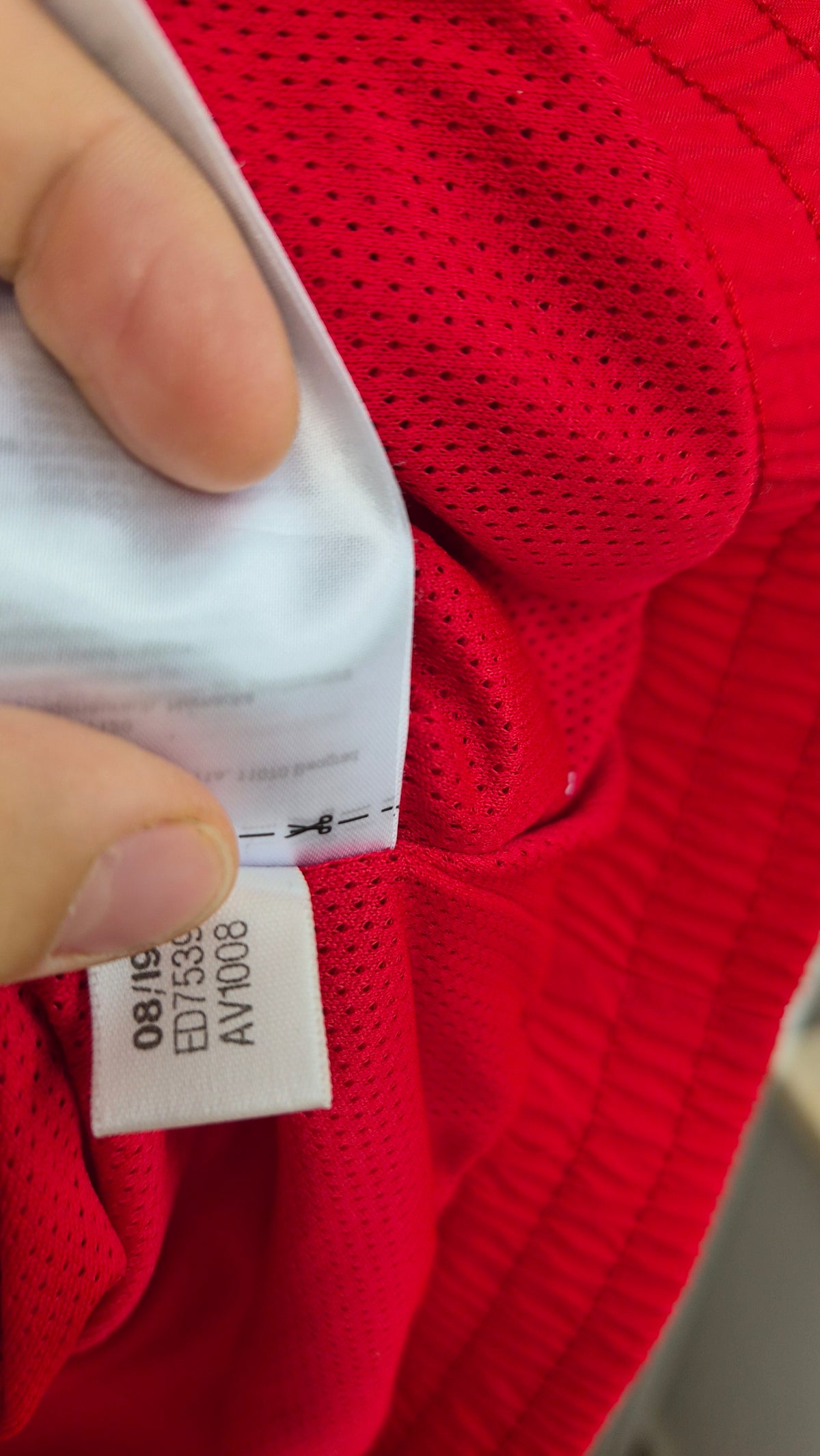 Adidas Trackjacket | Red | 3-Stripes (XS)