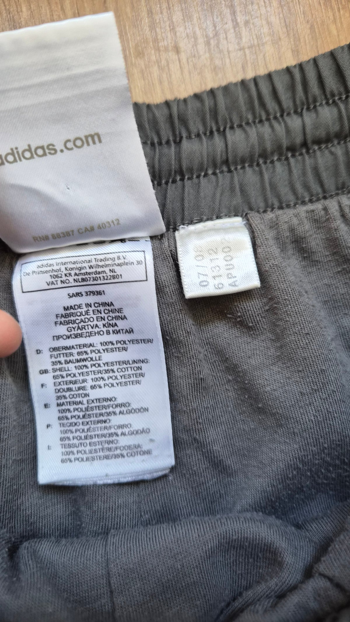 Vintage Adidas Wideleg Trackpants (S)