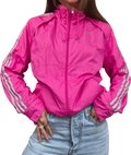 Vintage Adidas Windbreaker | Bubble Pink | 2011 (L)