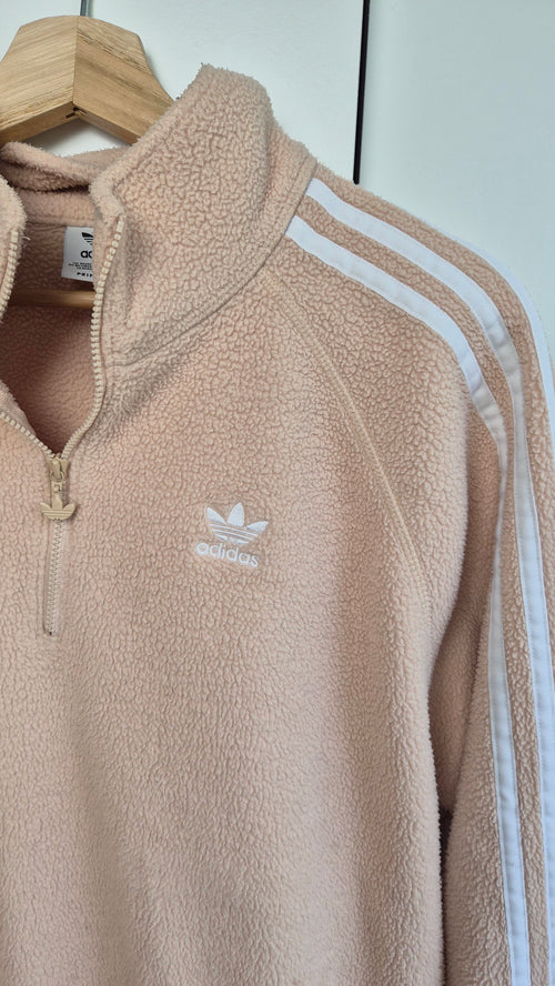 Adidas Fleece | Halfzip | Altrosa | XS-S