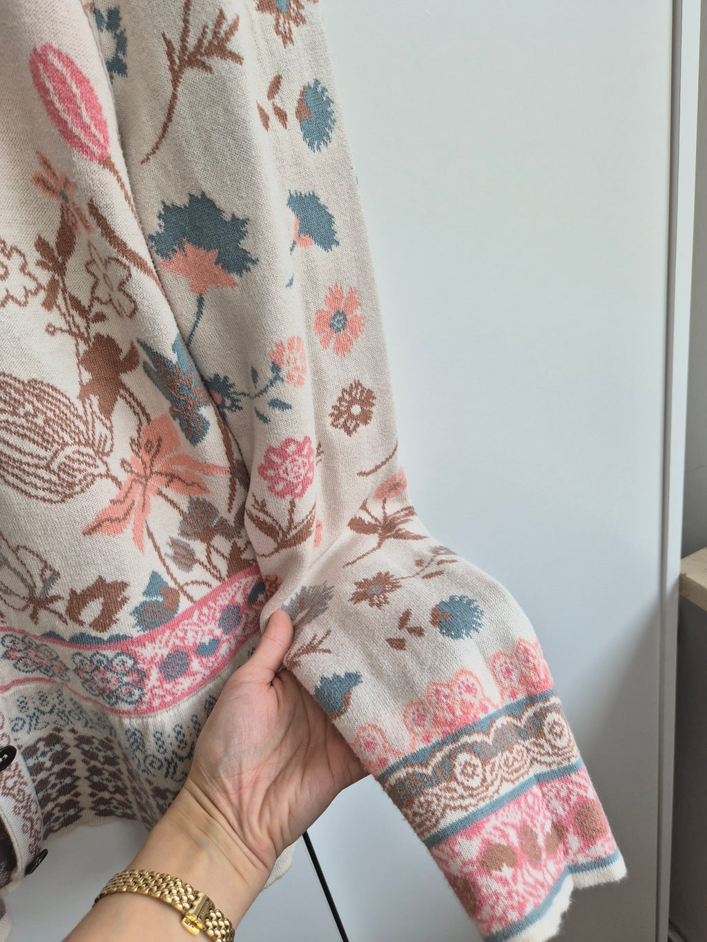 KOOI Blumen Cardigan | 100% cotton | M