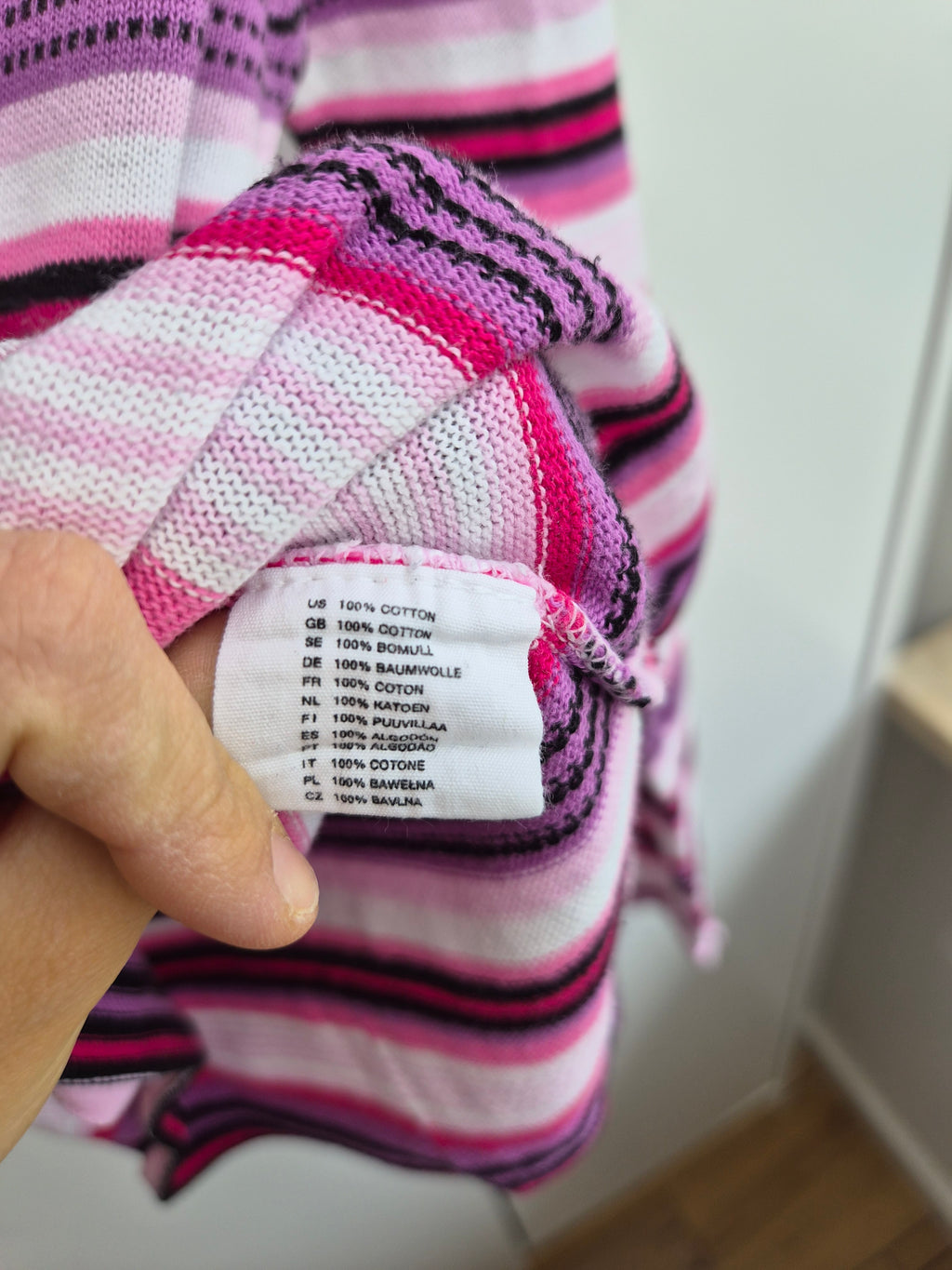 Y2K Strickpullover Streifen
