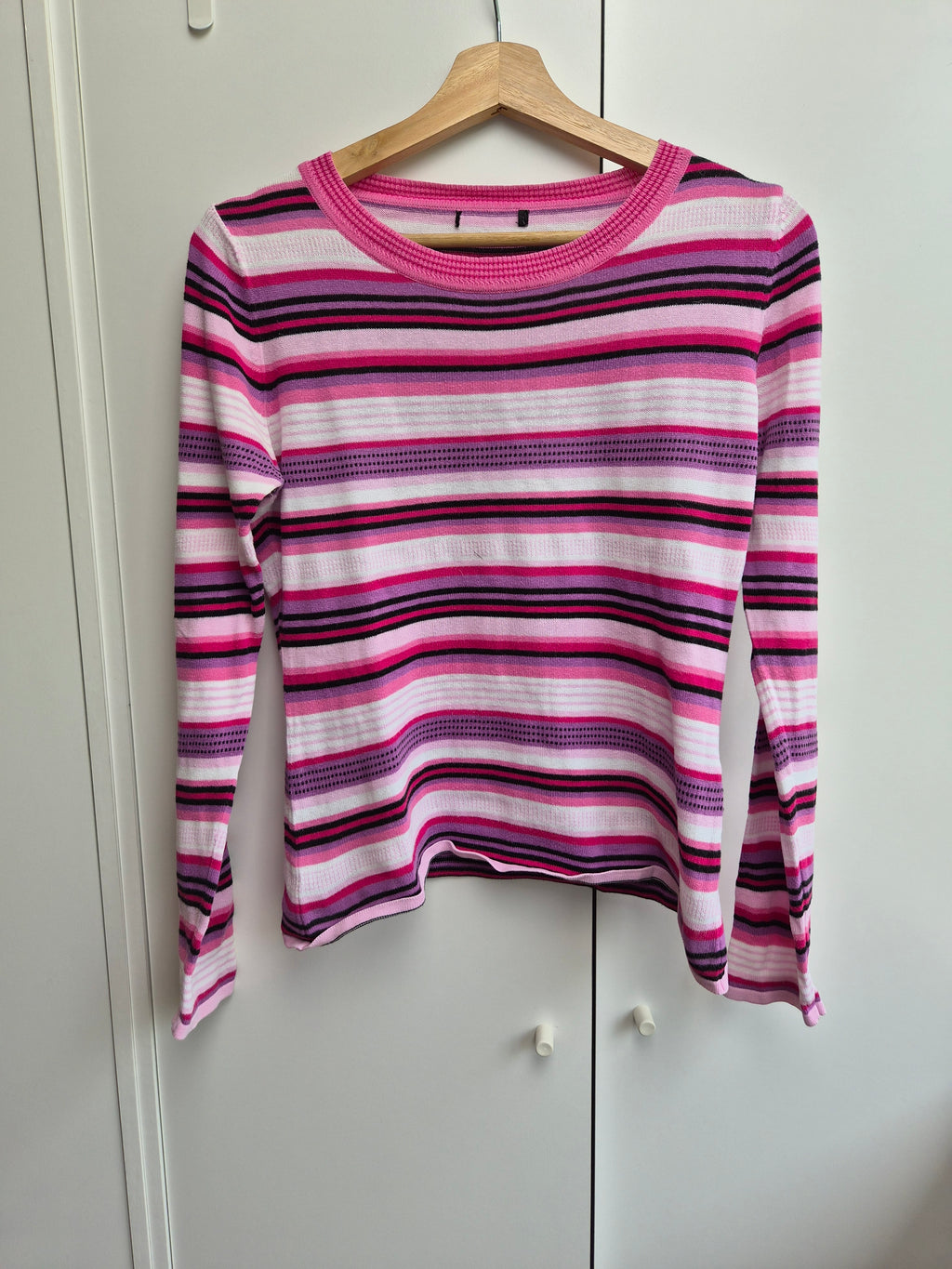 Y2K Strickpullover Streifen