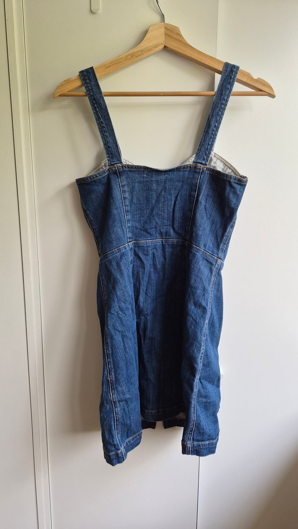 Jeans Minikleid | blau | Y2K | S