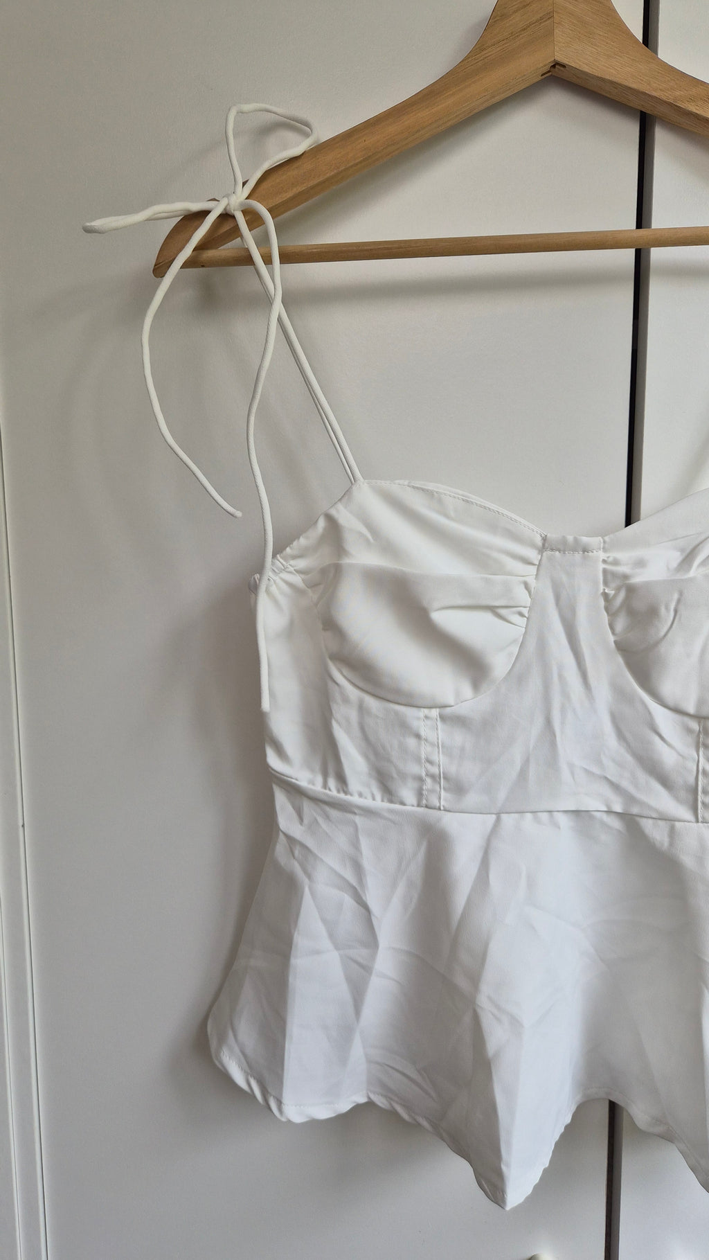 Camisole Sommertop | weiß | Coastal | S
