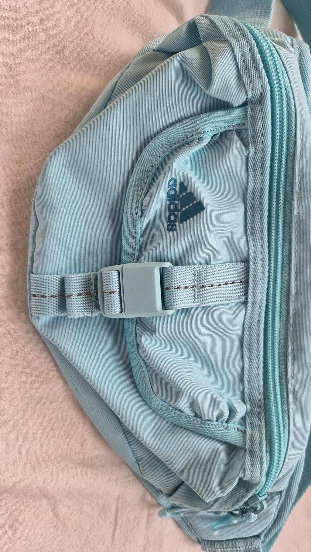 Adidas Belt Bag | Bauchtasche | baby blau | Y2K