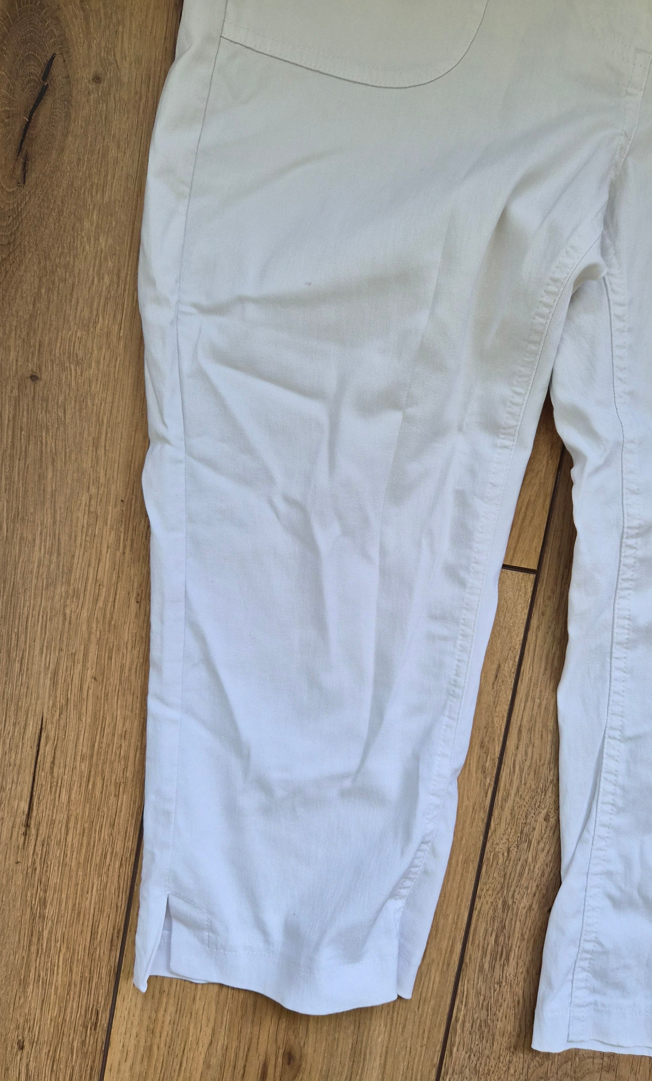 Capri Hose | Weiß | Viskose | S