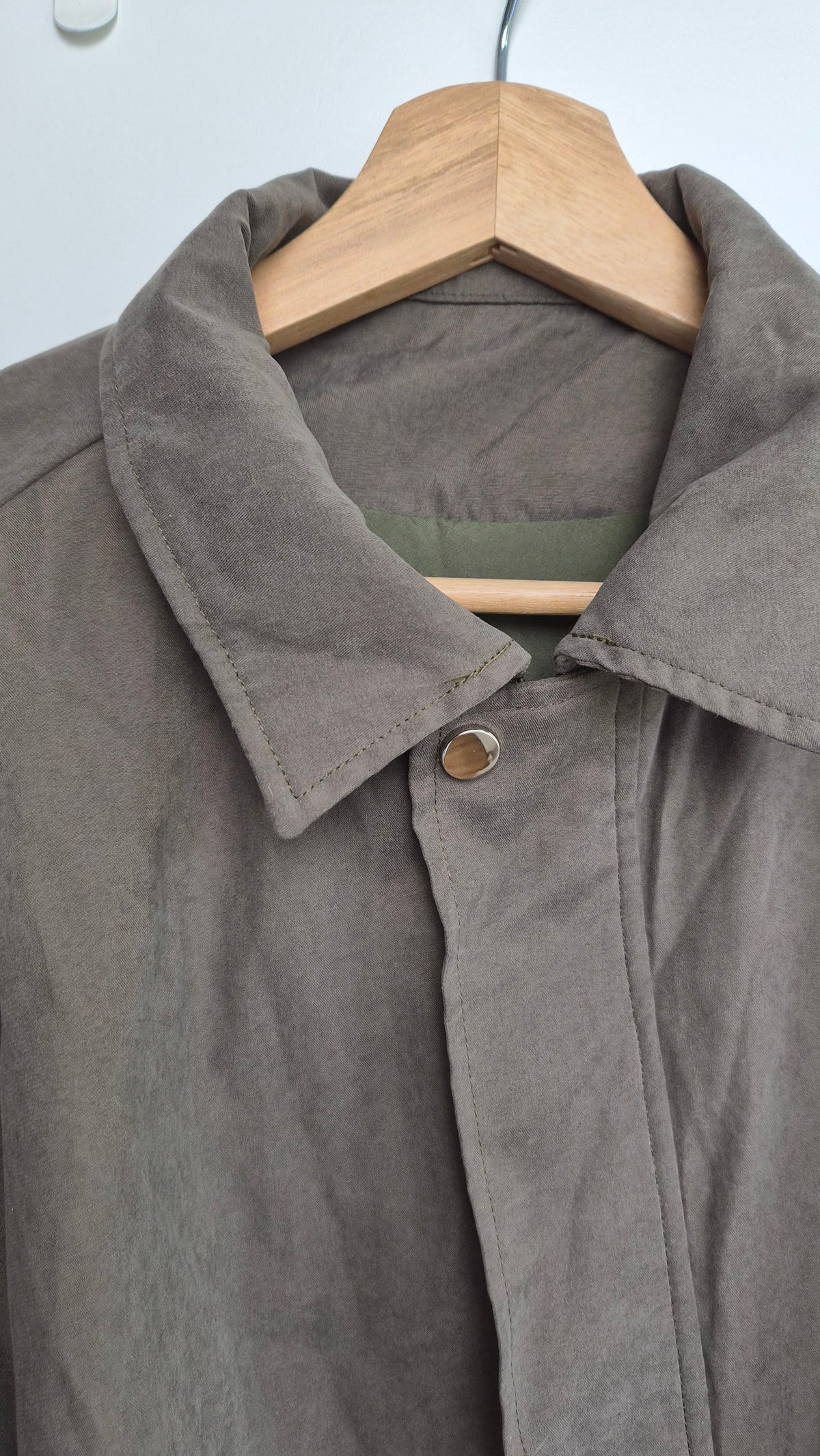 Bomberjacke | oversized | Olive Taupe (S)