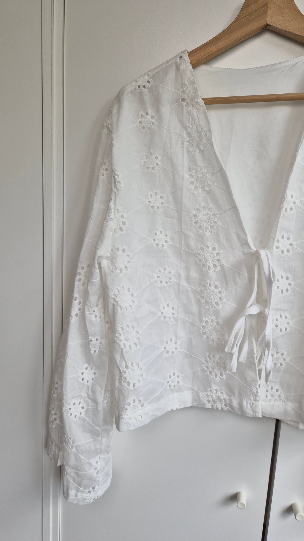 Boho Baumwoll Bluse M