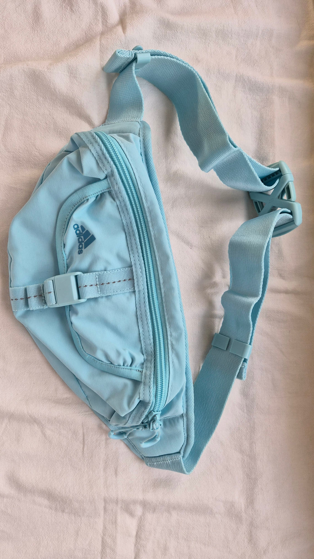 Adidas Belt Bag | Bauchtasche | baby blau | Y2K